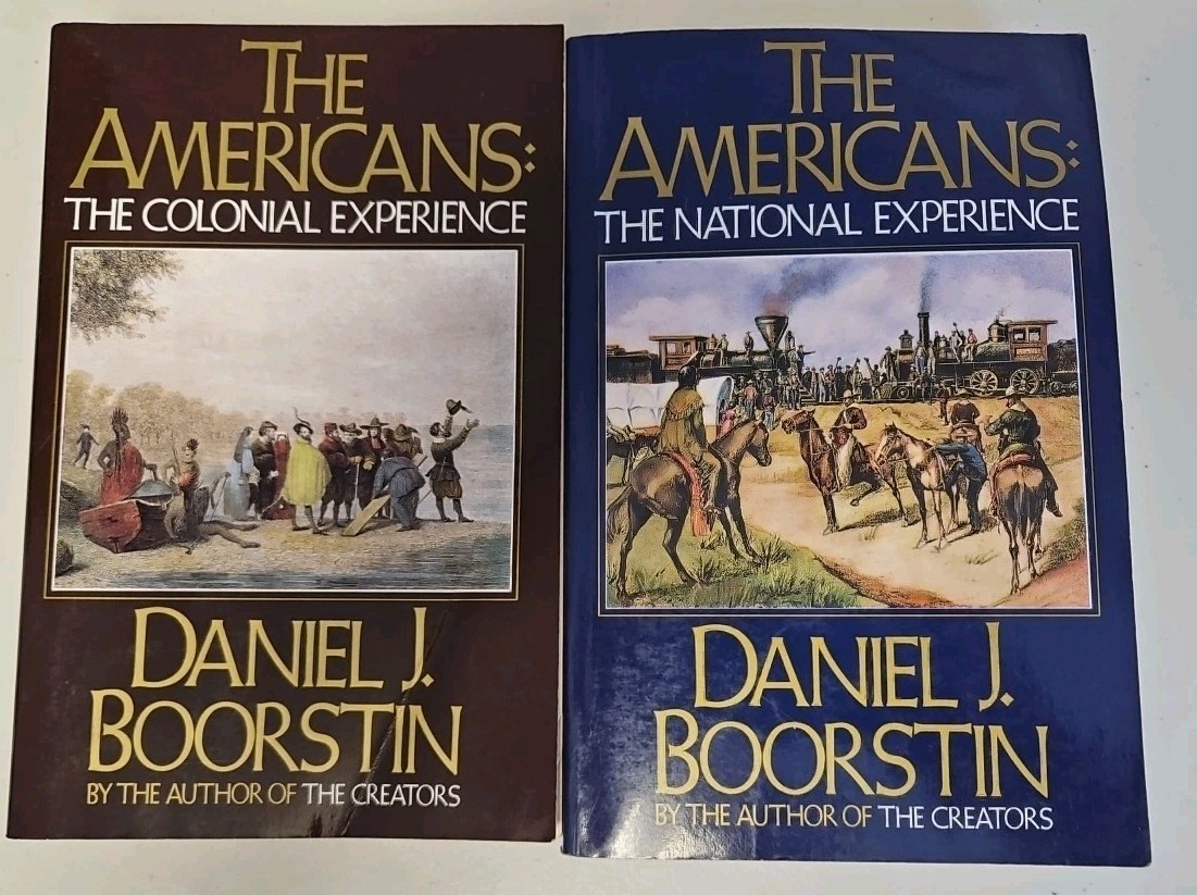 Americans: the National Experience/The Colonial Experience Lot, Daniel Boorstin