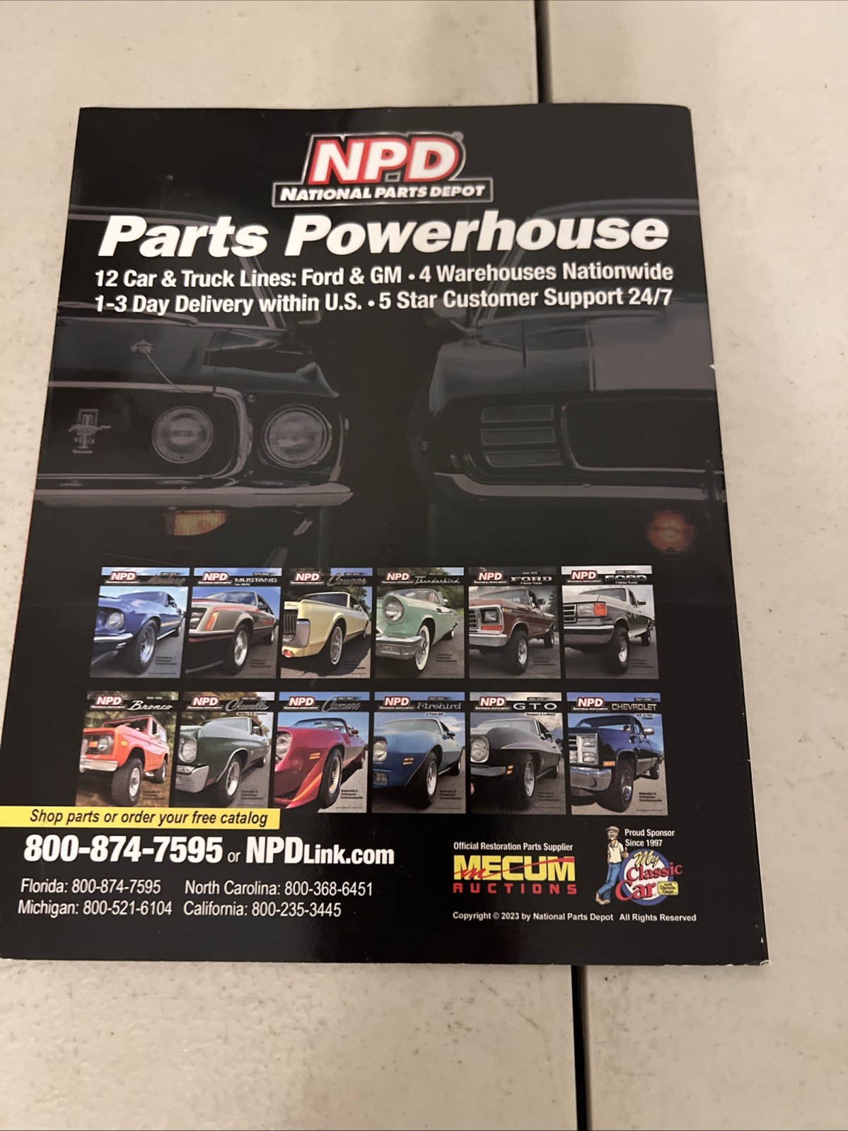 Hemmings Muscle Machines Mag. Aug / 2023 Vol.20 Issue 11 # 240 / F10B