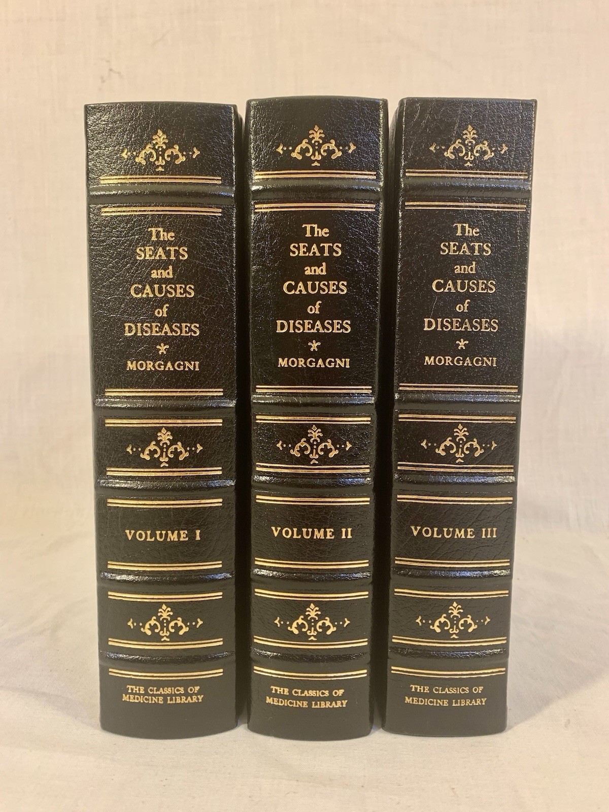 Morgagni SEATS & CAUSES OF DISEASES VOL 1 2 3 Classic of Medicine 1983 Near Mint