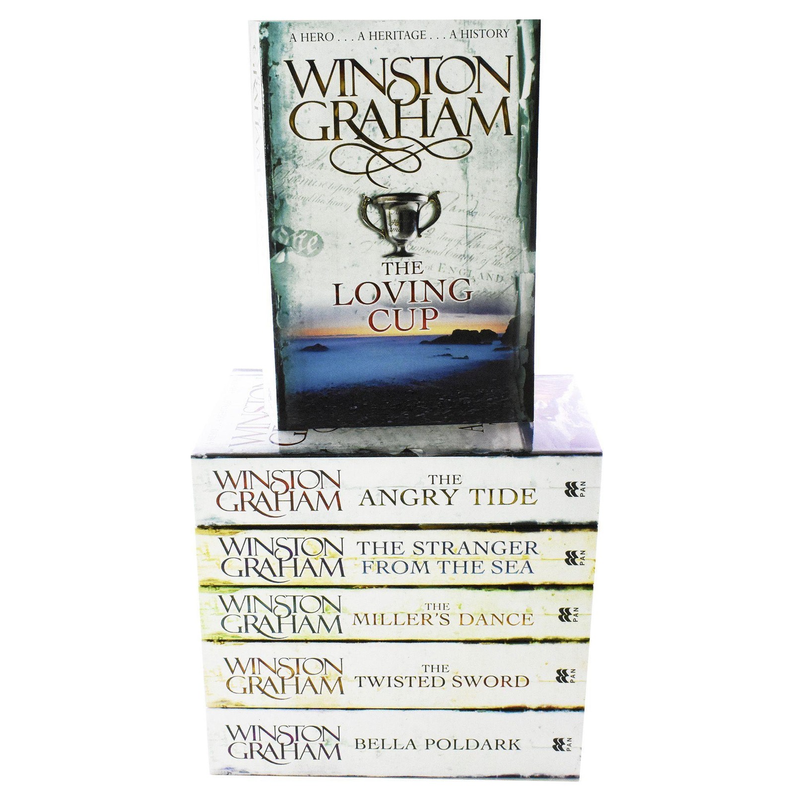 Poldark by Winston Graham: Books 7-12 Collection Set – Fiction – Paperback