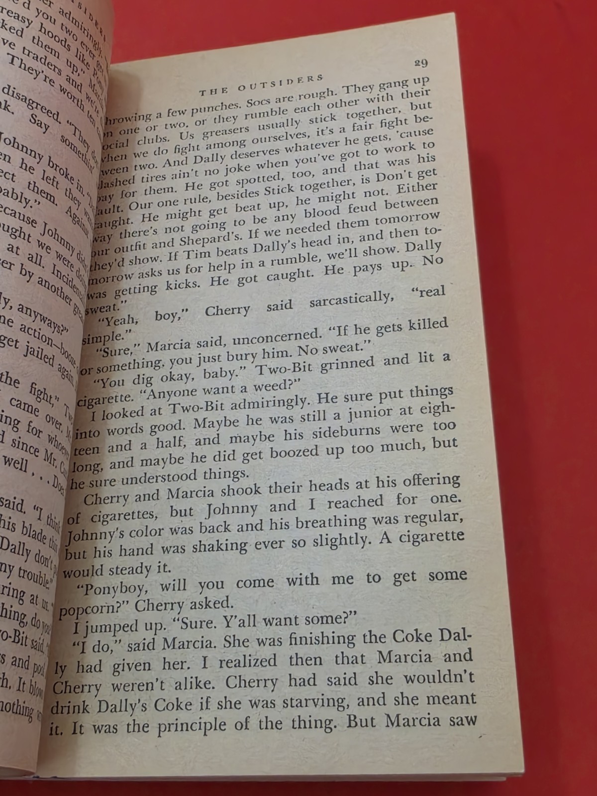 Nice Copy – The Outsiders S.E Hinton Movie Tie-In 1982 Laurel Leaf PB – Coppola