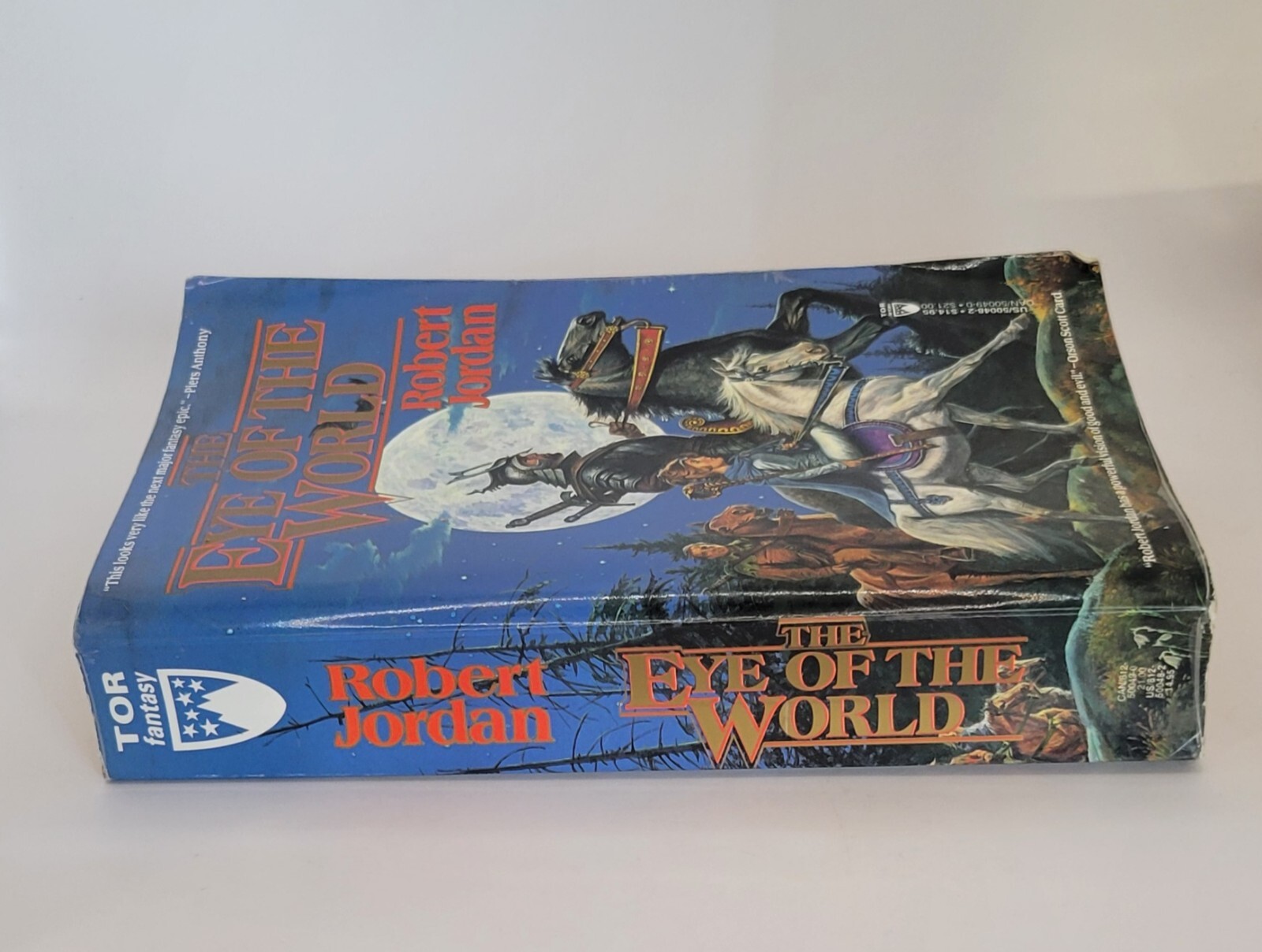 Wheel of Time Ser.: The Eye of the World by Robert Jordan (1990, Trade…