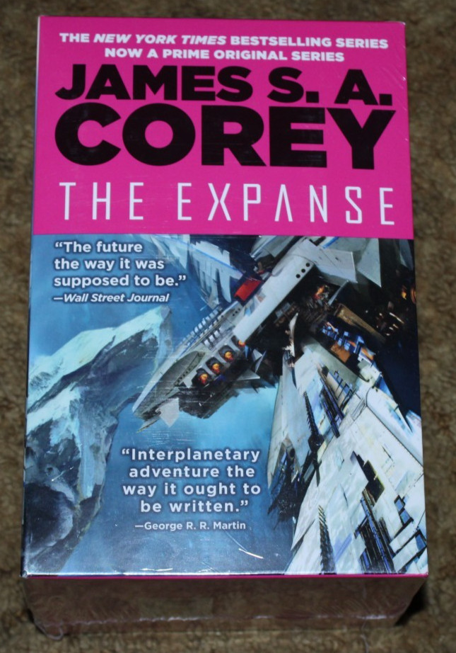 James S.A. Corey The Expanse 1-3 paperback book box set new and unopened