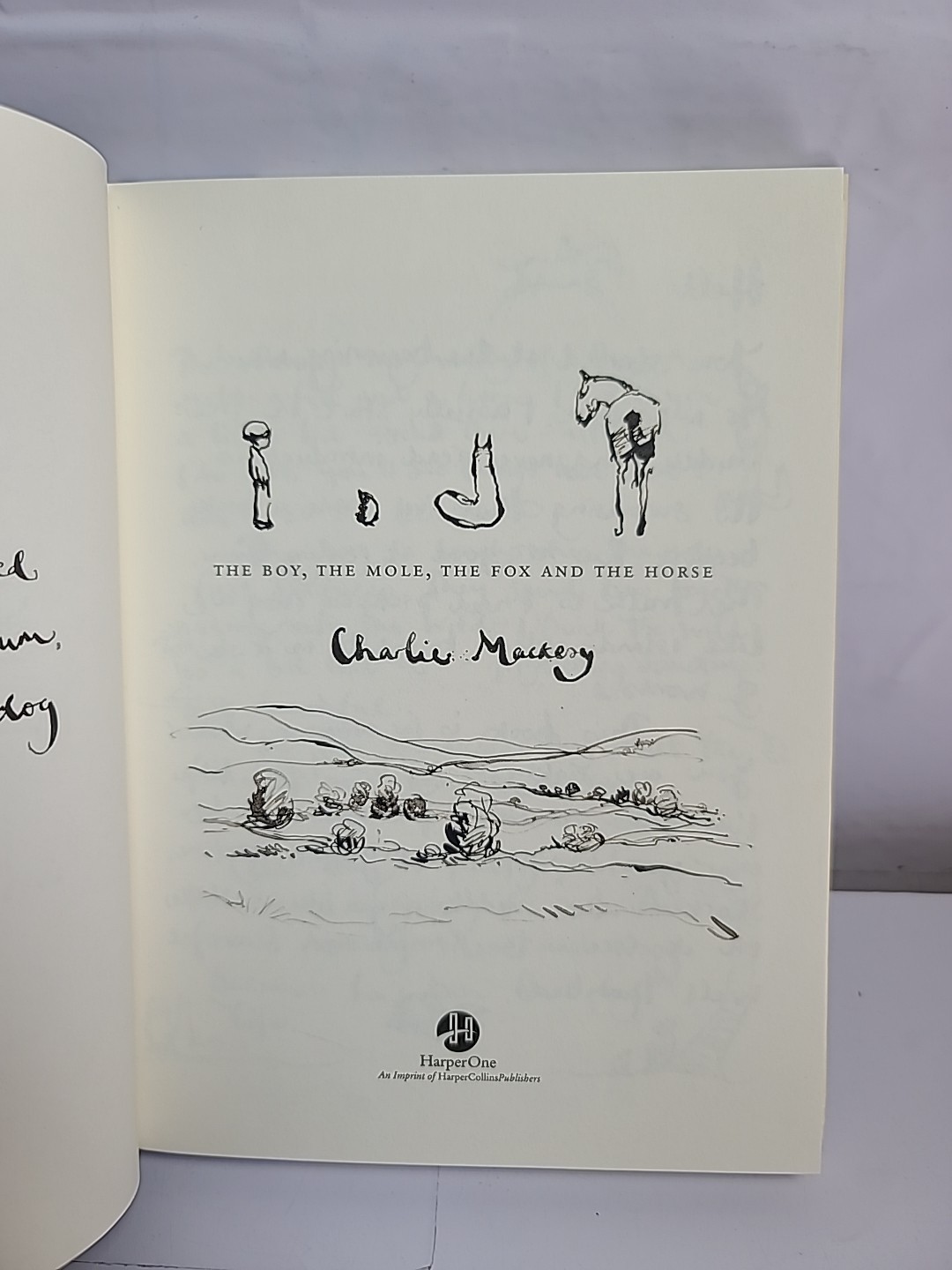 The Boy, the Mole, the Fox and the Horse – by Charlie Mackesy (Hardcover)