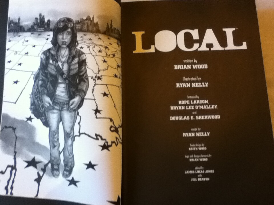 Local Complete Deluxe Hardcover Graphic Novel Brian Wood Ryan Kelly