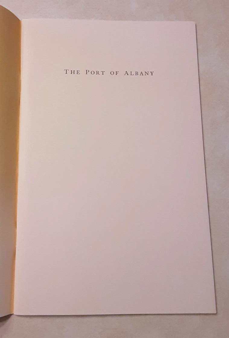 Port of Albany Gateway of the World Vintage NY History Book 1930s Antiquarian PB