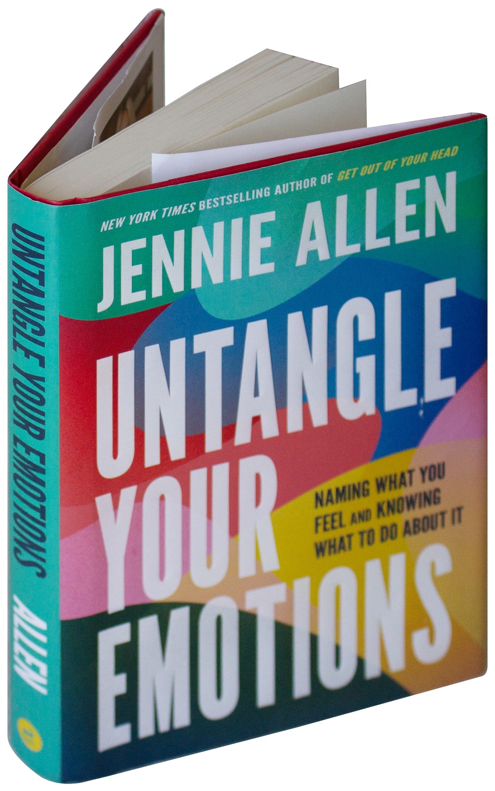 JENNIE ALLEN SIGNED Untangle Your Emotions 1ST EDITION HARDCOVER Xian Self Help