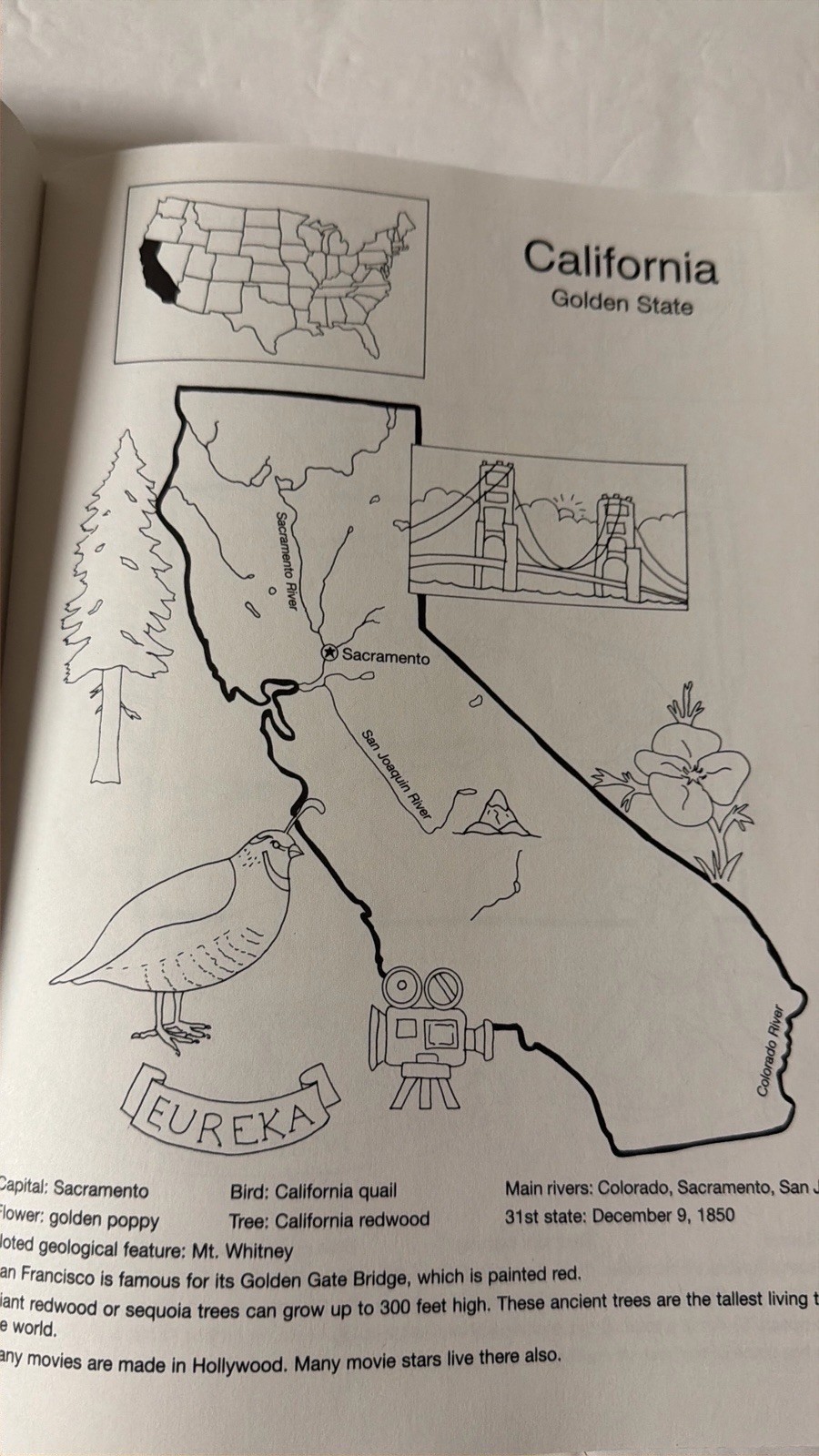 Vintage United States Coloring Book (1998), Winky Adam