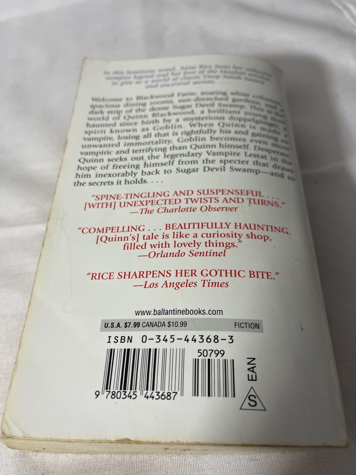 Vampire Chronicles Ser.: Blackwood Farm by Anne Rice (2003, Trade Paperback)
