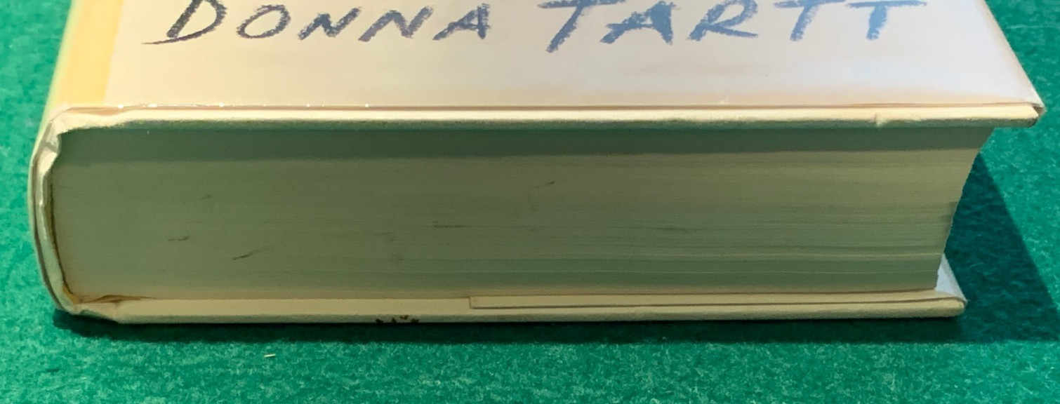 The Goldfinch by Donna Tartt 1st/1st HC DJ 2013 Pulitzer Prize Fiction Novel