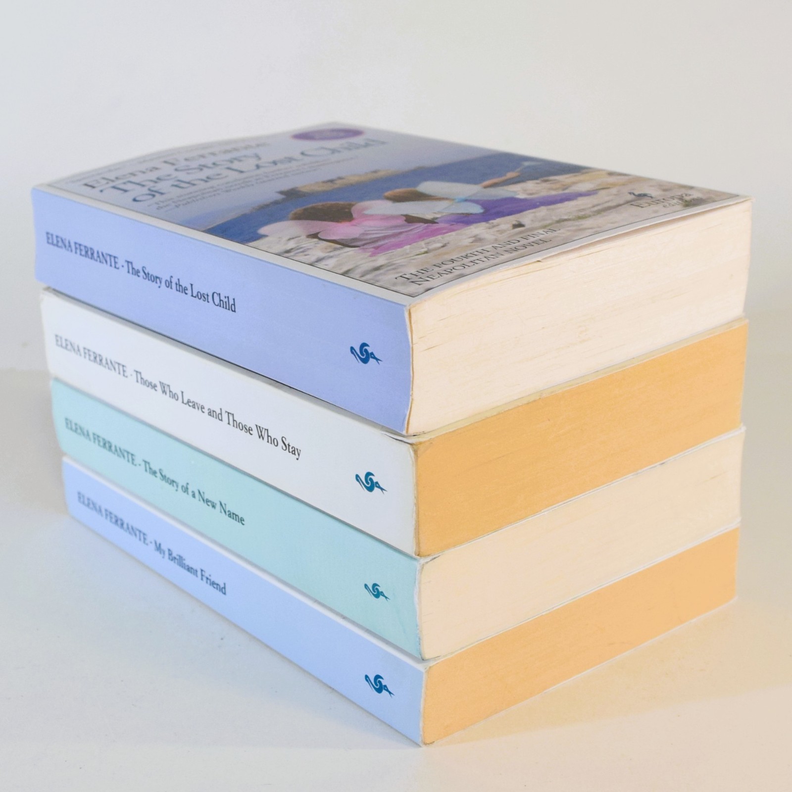 Neapolitan Novels 4 Books Set – Elena Ferrante – My Brilliant Friend -Lot Series