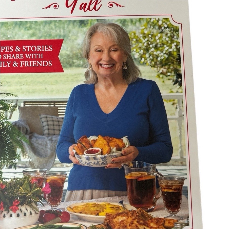 Brenda Gantt Linger Around the Table Y’all Hardcover Cookbook 2022 Pre-Owned