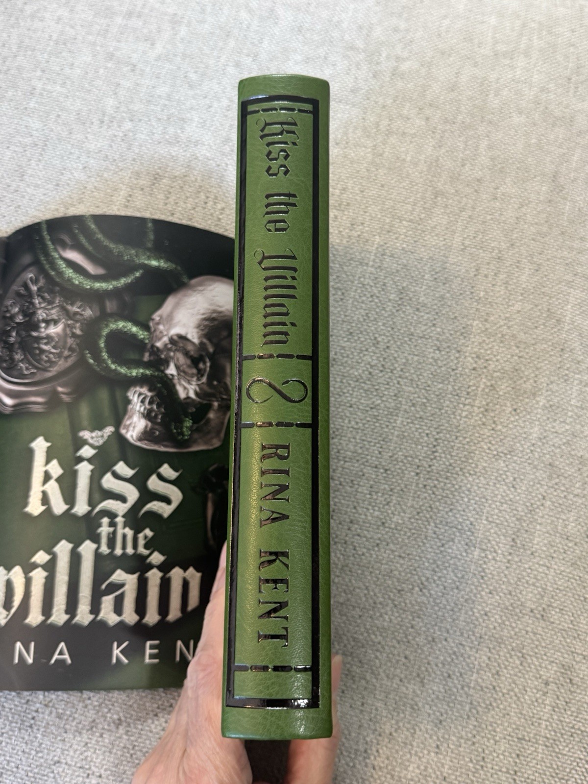 Kiss The Villain By Rina Kent Baddies Book Box Special Edition MM Romance