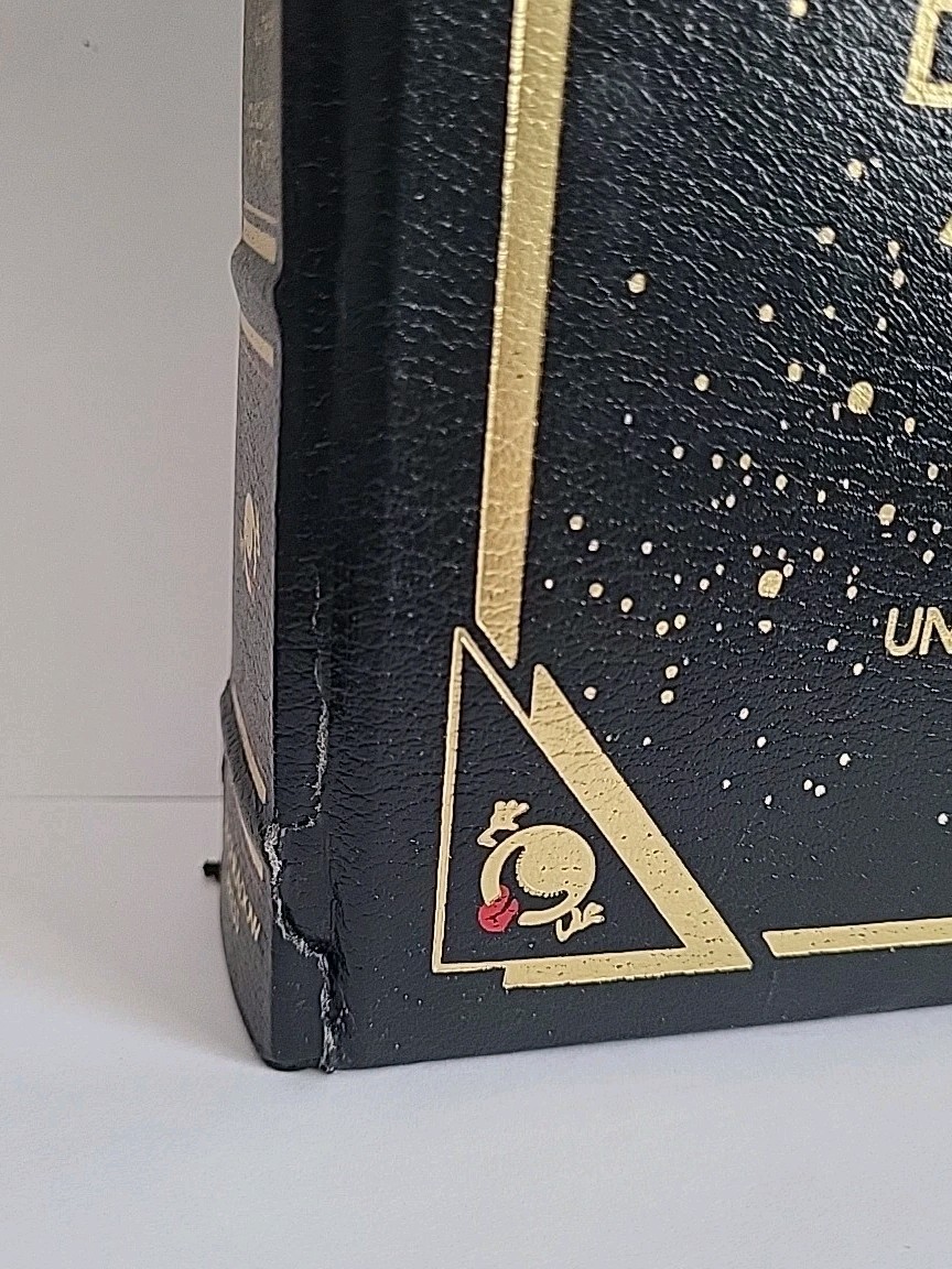 The More Than Complete Hitchhiker’s Guide Douglas Adams 1987 Leather bonding