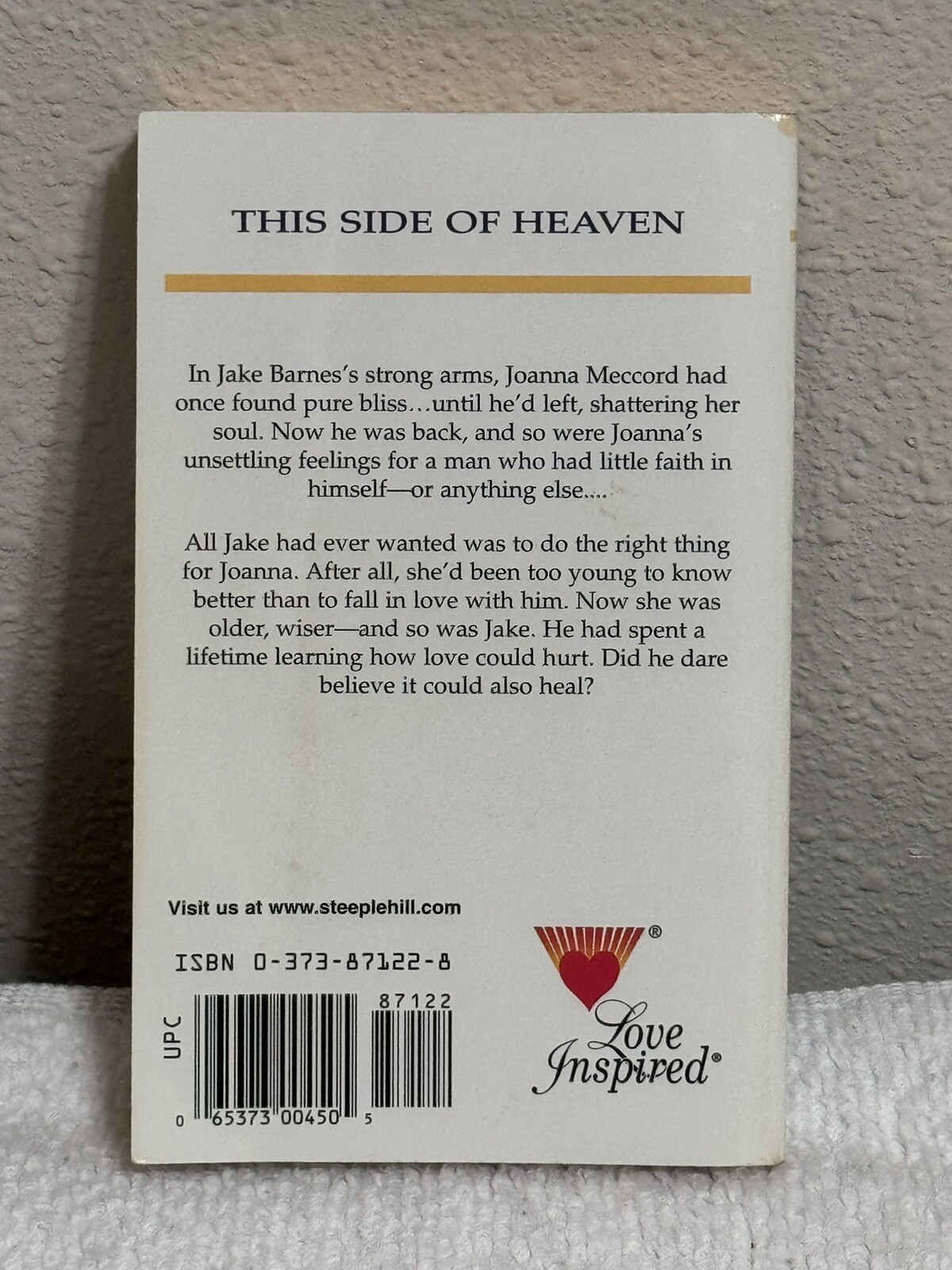 Steeple Hill Love Inspired Series Lot 4 Paperback Books