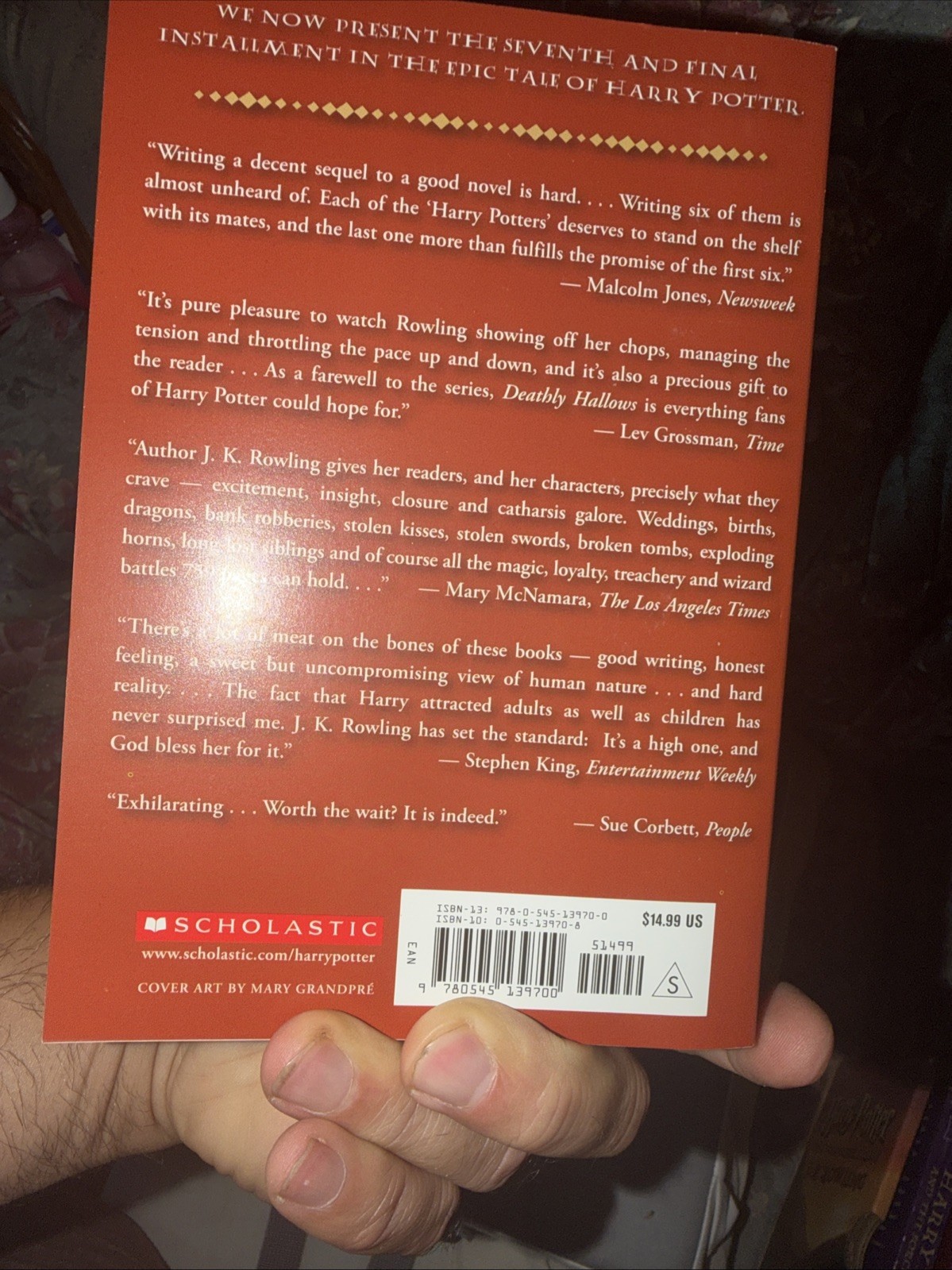 Harry Potter Paperback Boxset #1-7 by J. K. Rowling, See Description & Photos
