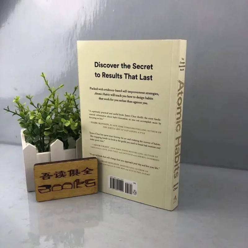*Atomic Habits* Paperback by James Clear Build Good Habits & Break Bad Ones.