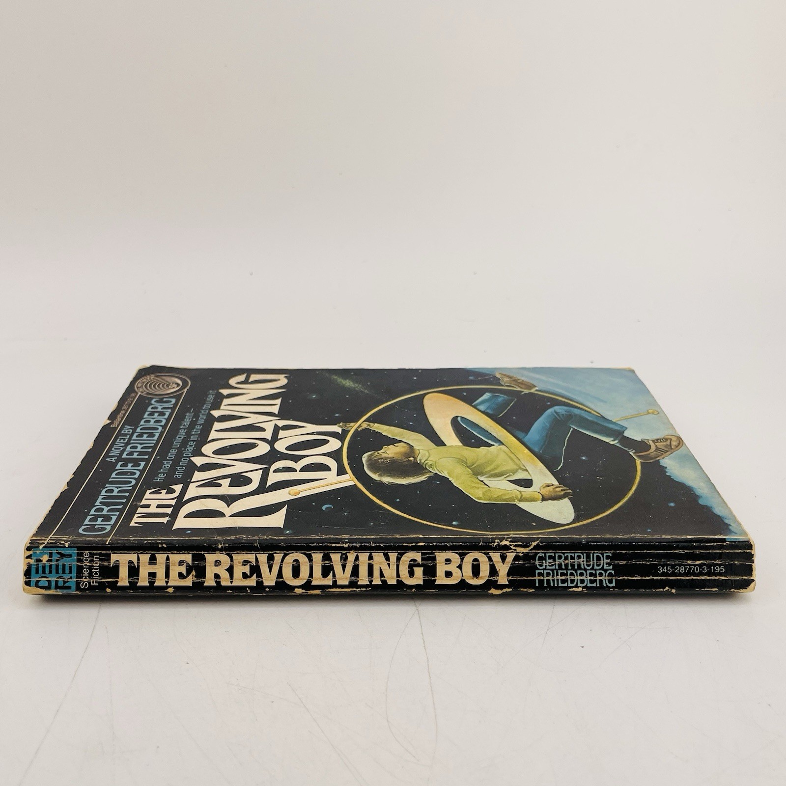 The Revolving Boy by Gertrude Friedberg 1st Ballantine PB 1980 Sci-fi SFF