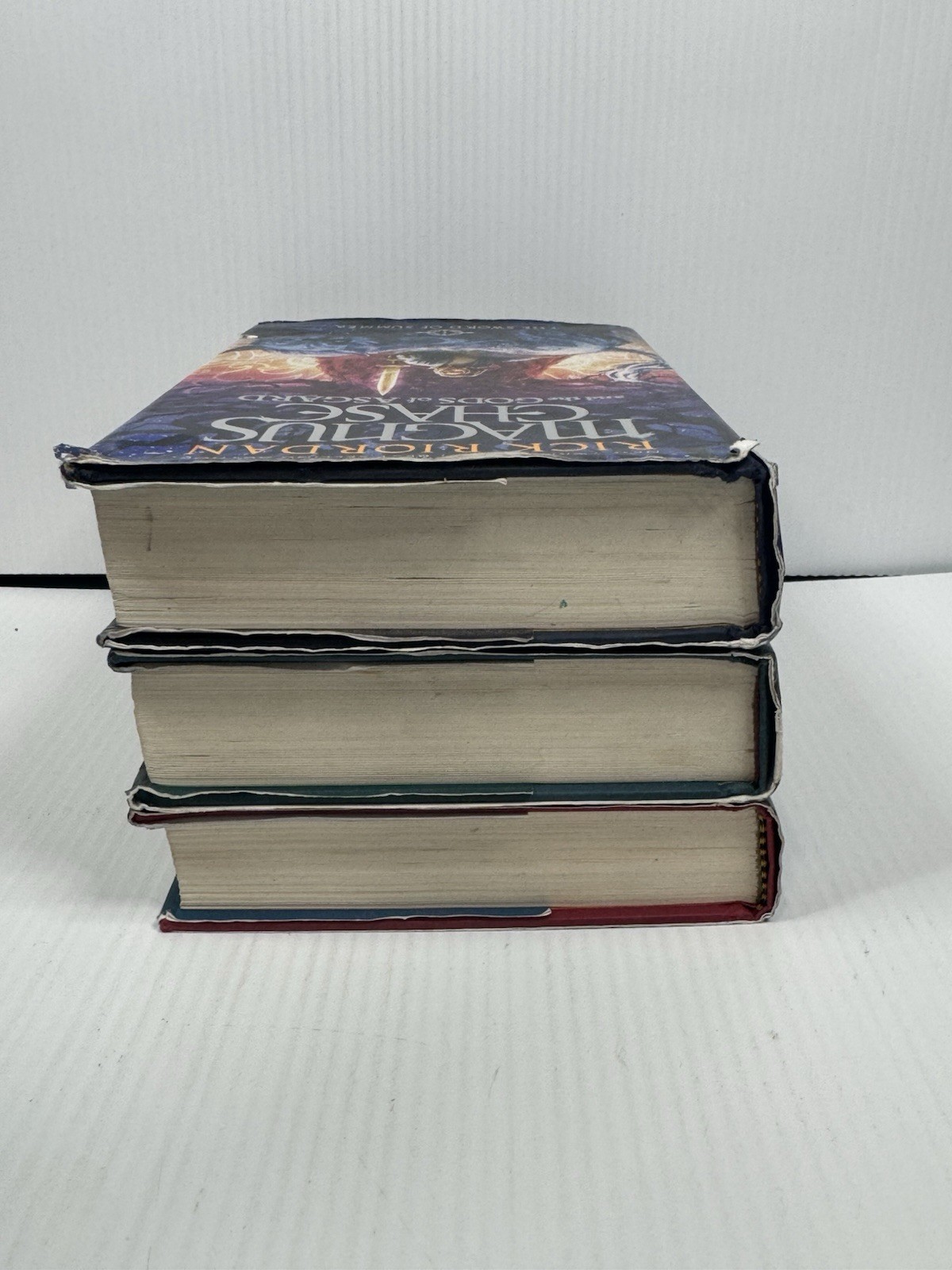 Magnus Chase Trilogy Rick Riordan Hardcover Set Books 1-3 w/ Dust Jackets