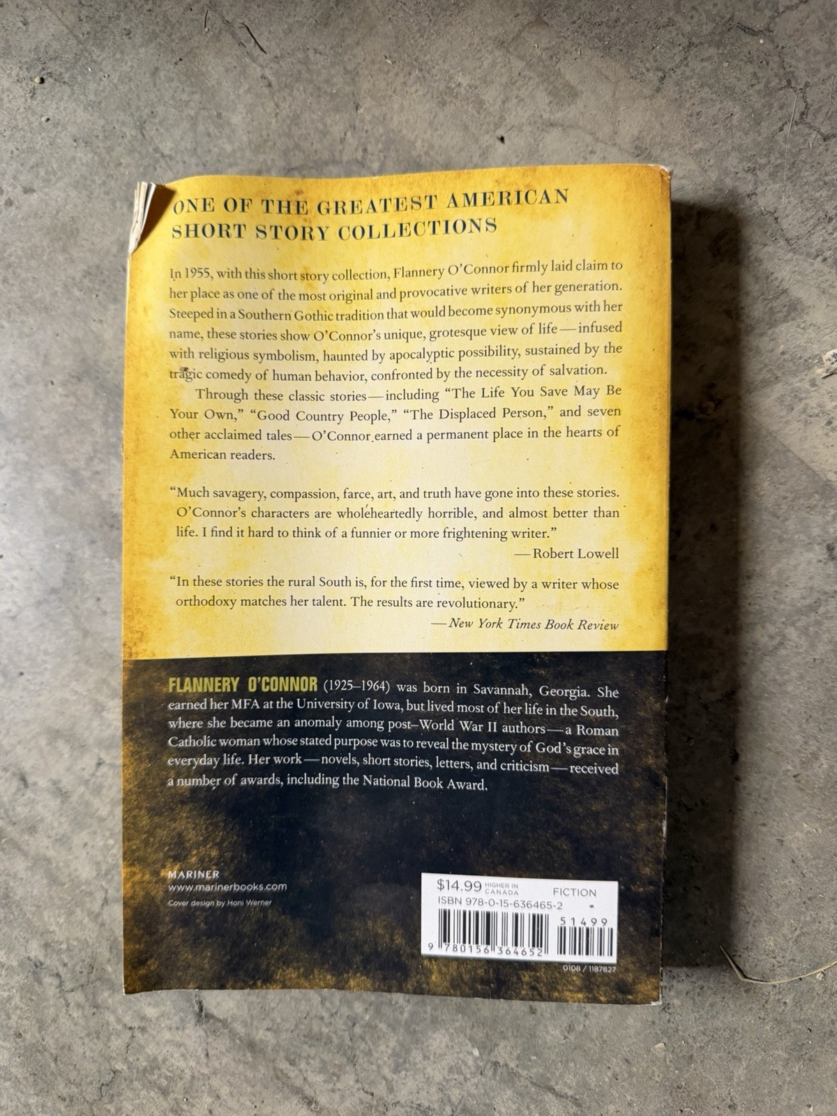 A Good Man Is Hard to Find and Other Stories by Flannery O’Connor