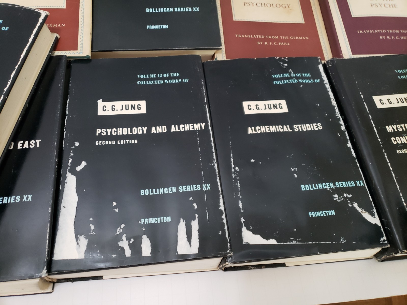 Collected Works of C.G. Jung – Partial Vintage Set Volumes 2 thru 17 — READ