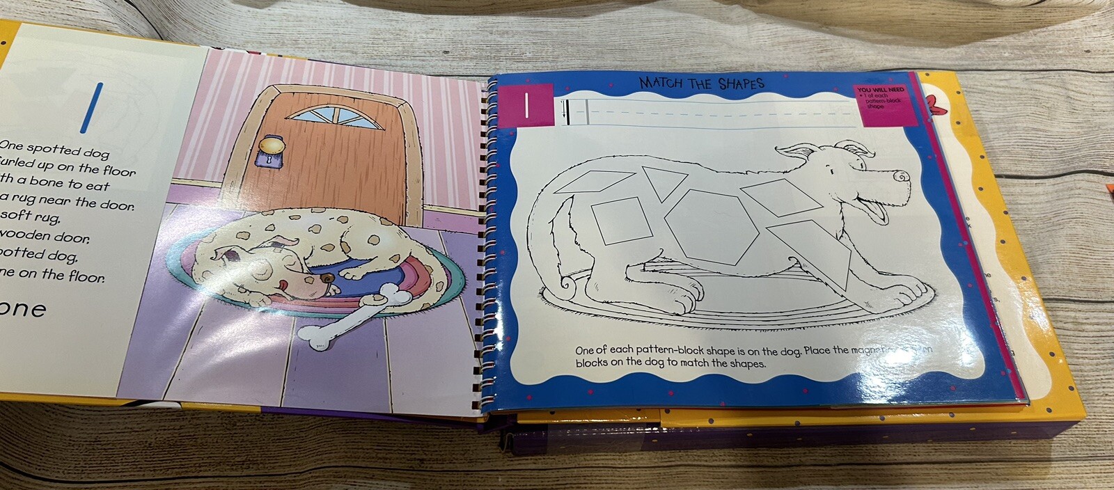 Now I Know My 1,2,3’s Spiral Bound Count Match Add Workbook Set Nora Gaydos TbB7