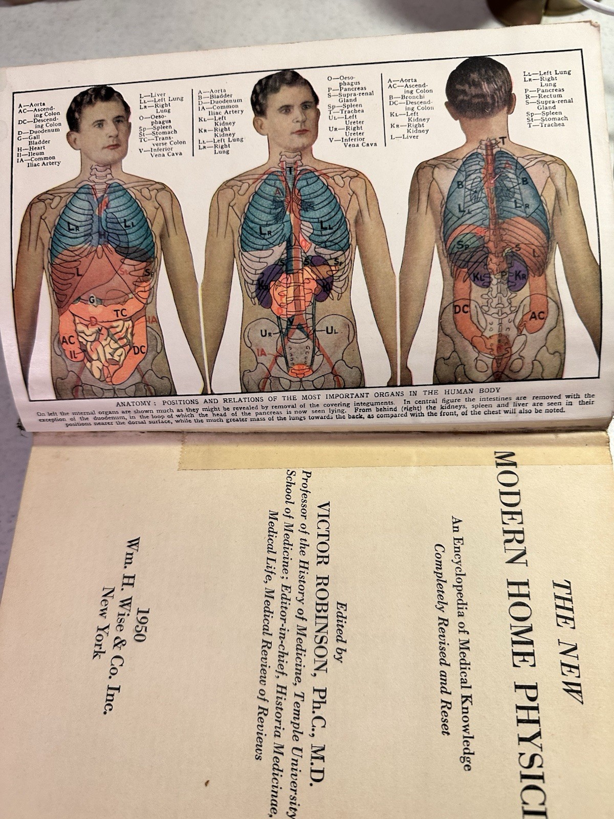 Vintage Nursing Book Modern Physician Health Book Medical Lot of 3 Hardcover