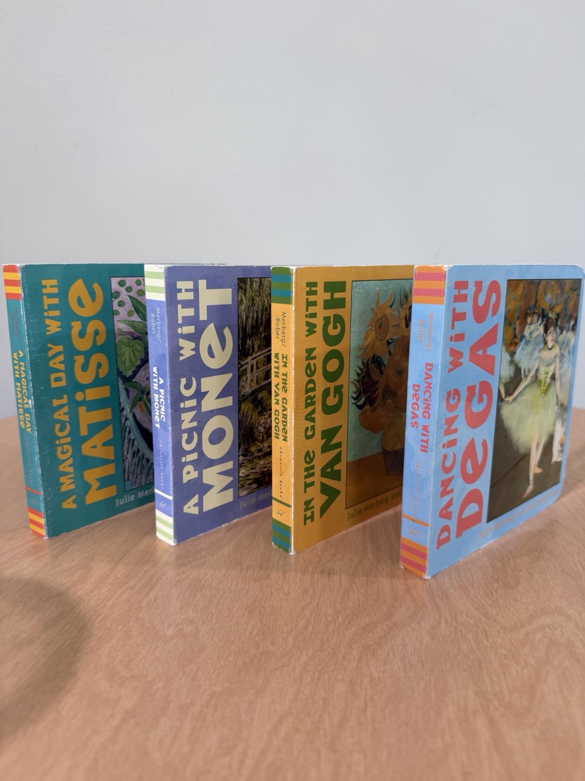 MINI MASTERS BOARD BOOK SET Set of 4 Julie Merberg & Suzanne Bober