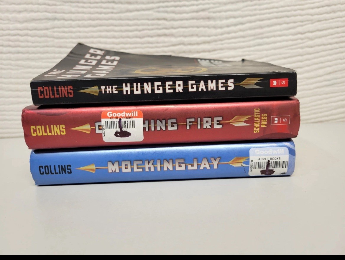 The Hunger Games Trilogy Book Set By Suzanne Collins Hardcover and Paperback Lot