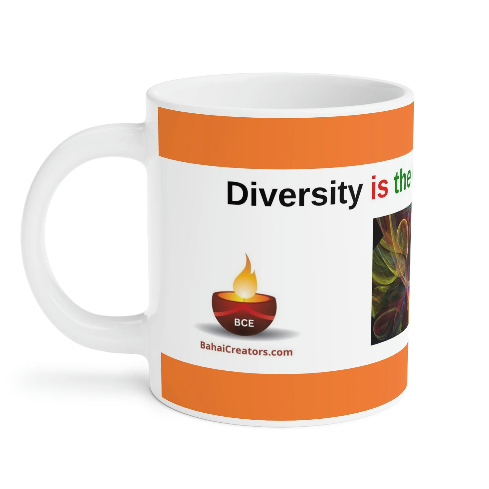 Baha’i Diversity, Race Unity, Color of our Souls Mugs (11oz15oz20oz)
