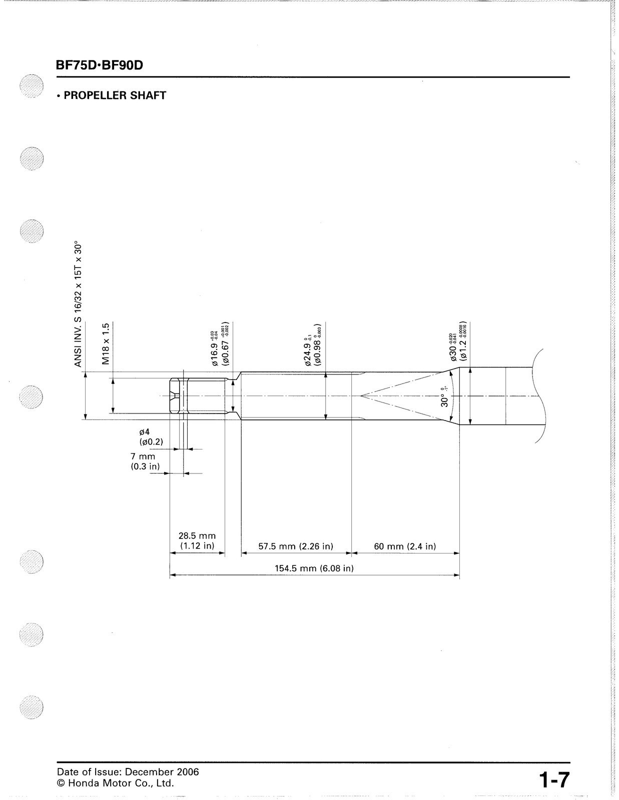 HONDA BF75D BF90D 2006-2011 Shop Manual 61ZY900E2 – FIXED – JACKET – XL FOLDOUTS