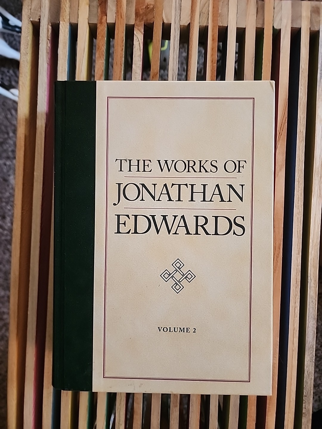 The Works of Jonathan Edwards volume 2 hardcover book