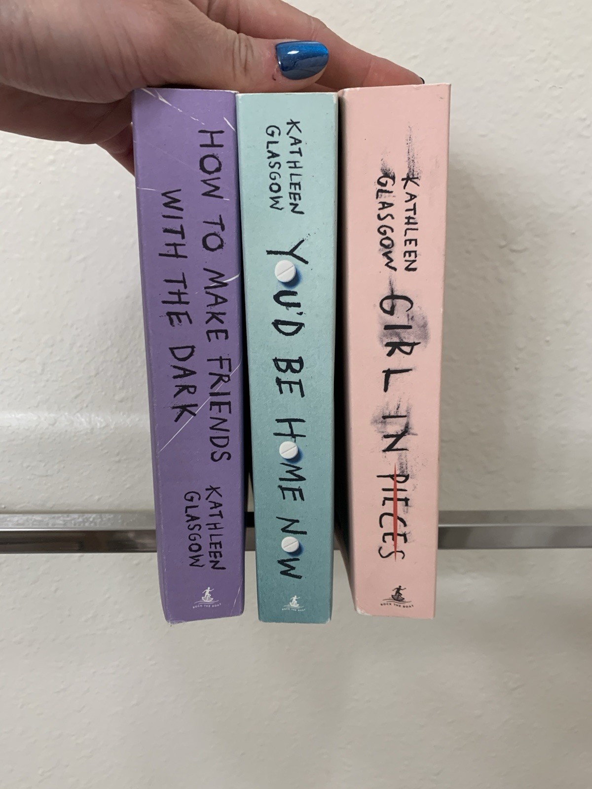 Kathleen Glasgow 3-Book Paperback Box Set: Girl in Pieces / You’d Be Home Now