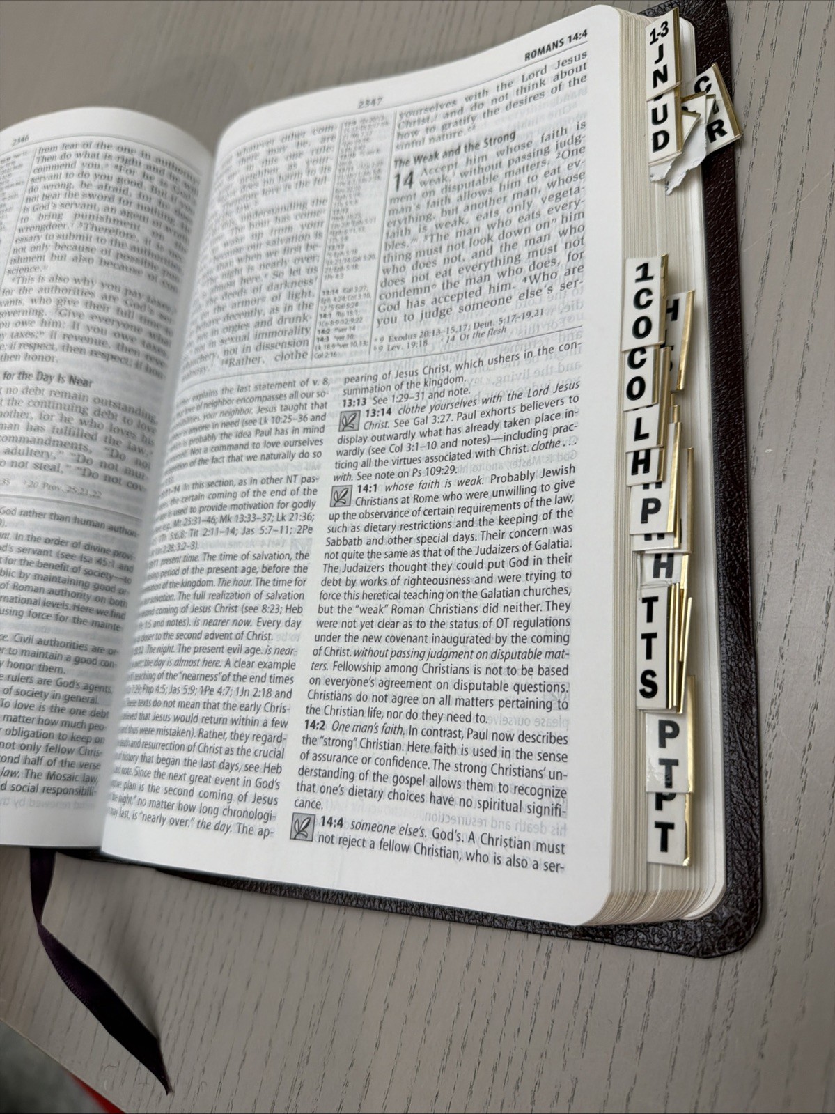 NIV Study Bible by Zondervan Staff 2000 bonded leather