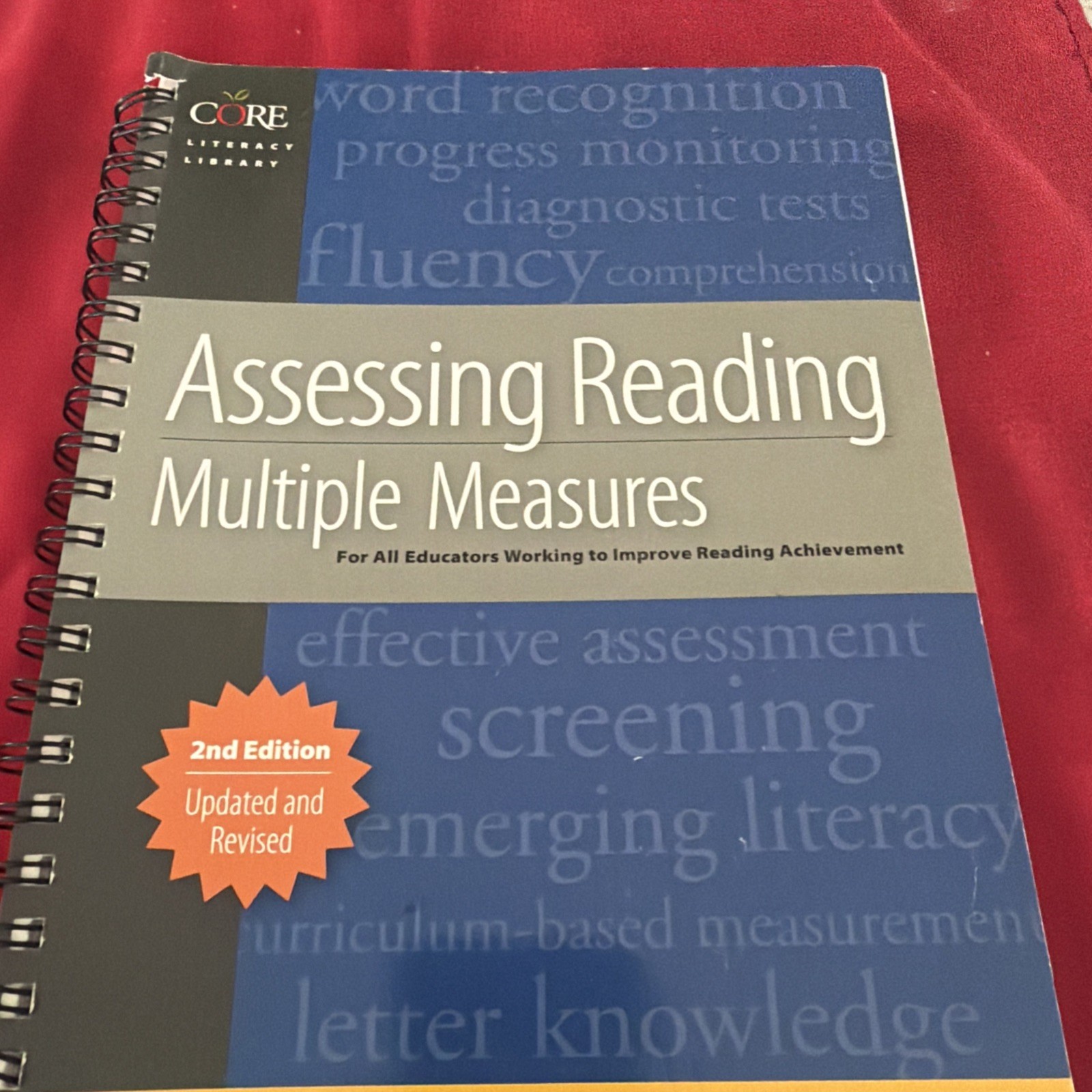 Arena Press Assessing Reading Multiple Measures Revised 2nd Ed Spiral Bound CORE