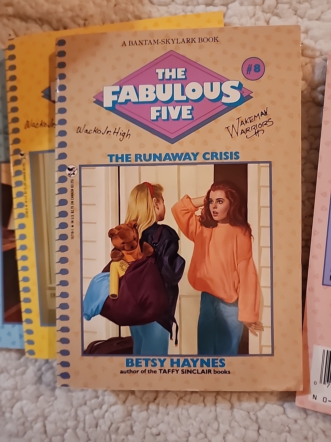 The fabulous 5 by Betsy Haynes books# 1 thru 8 ,#11,#15