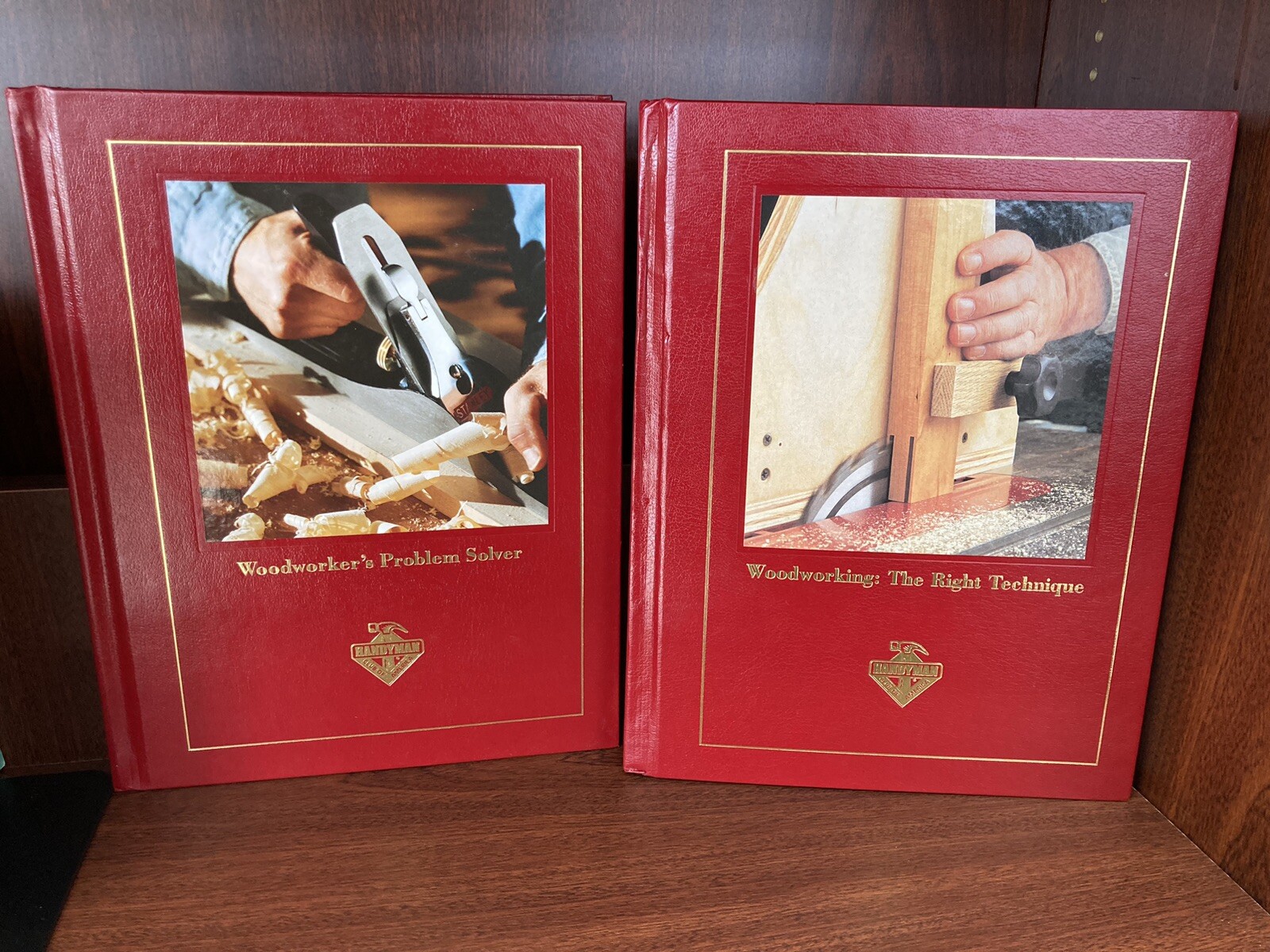 Lot Of 18Handyman Club of America Hardcover Books Wood Working Home Repair