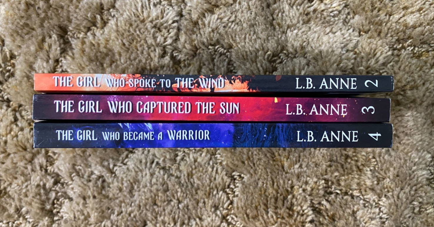 3 PB LOT LB ANNE SHEENA MEYER BOOKS 2-4 SPOKE WIND CAPTURED SUN BECAME WARRIOR