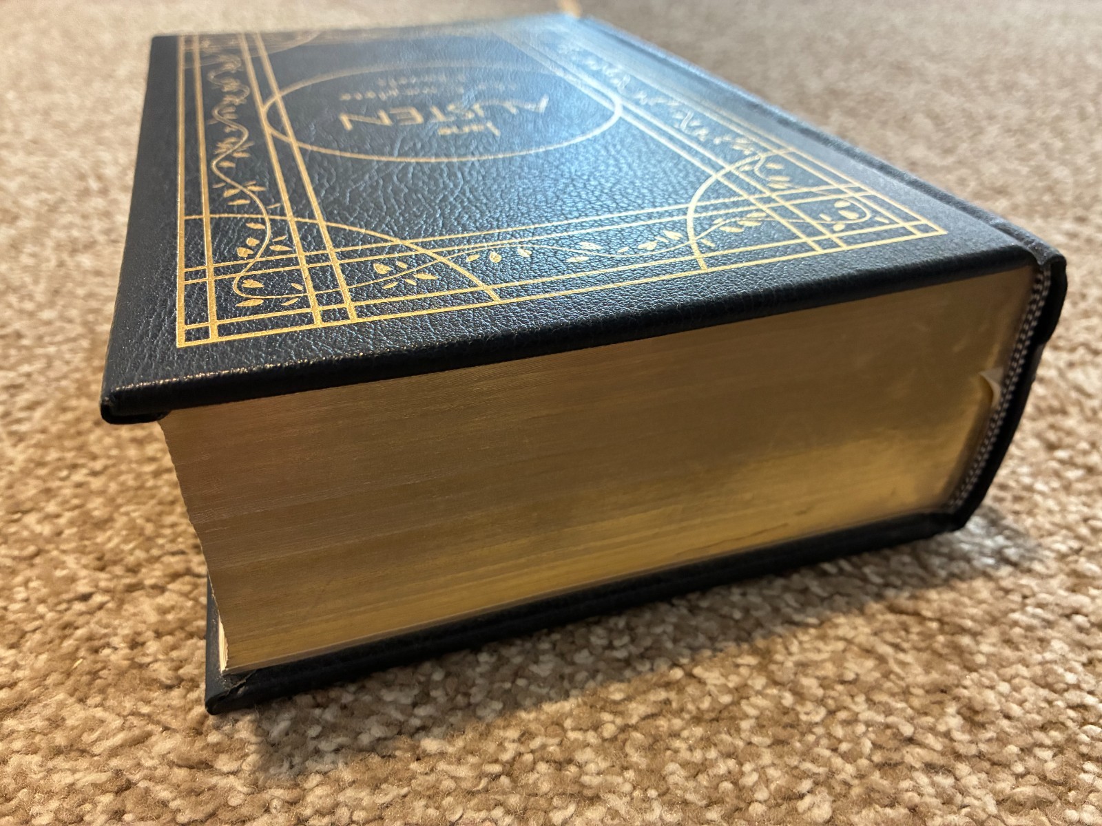 Jane Austen – The Complete Novels – RARE 1981 Leather Bound Gilded Edge Book Set