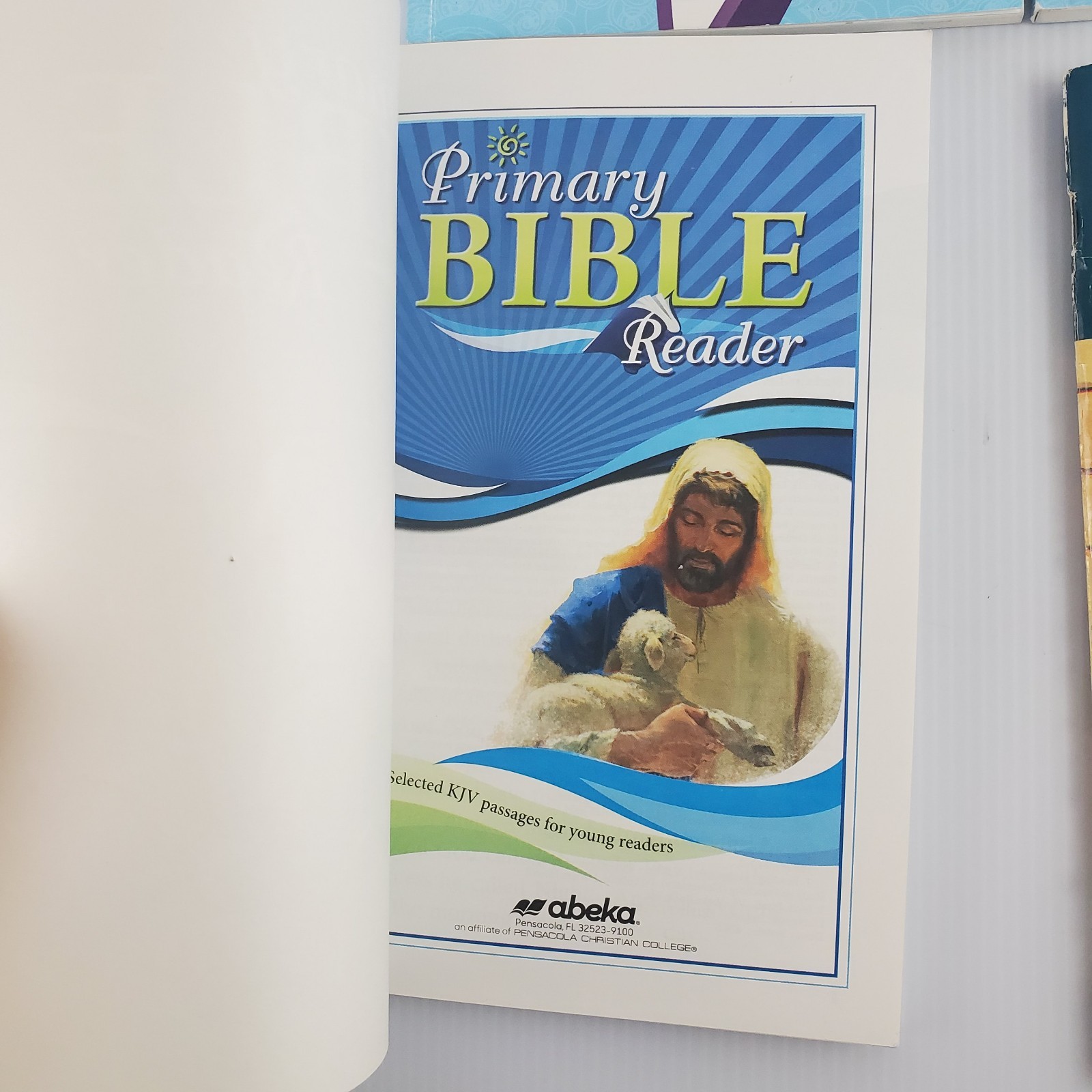 Abeka First Grade Readers Lot of 4 1g 1e 1.7a Primary Bible Reader A Beka Book