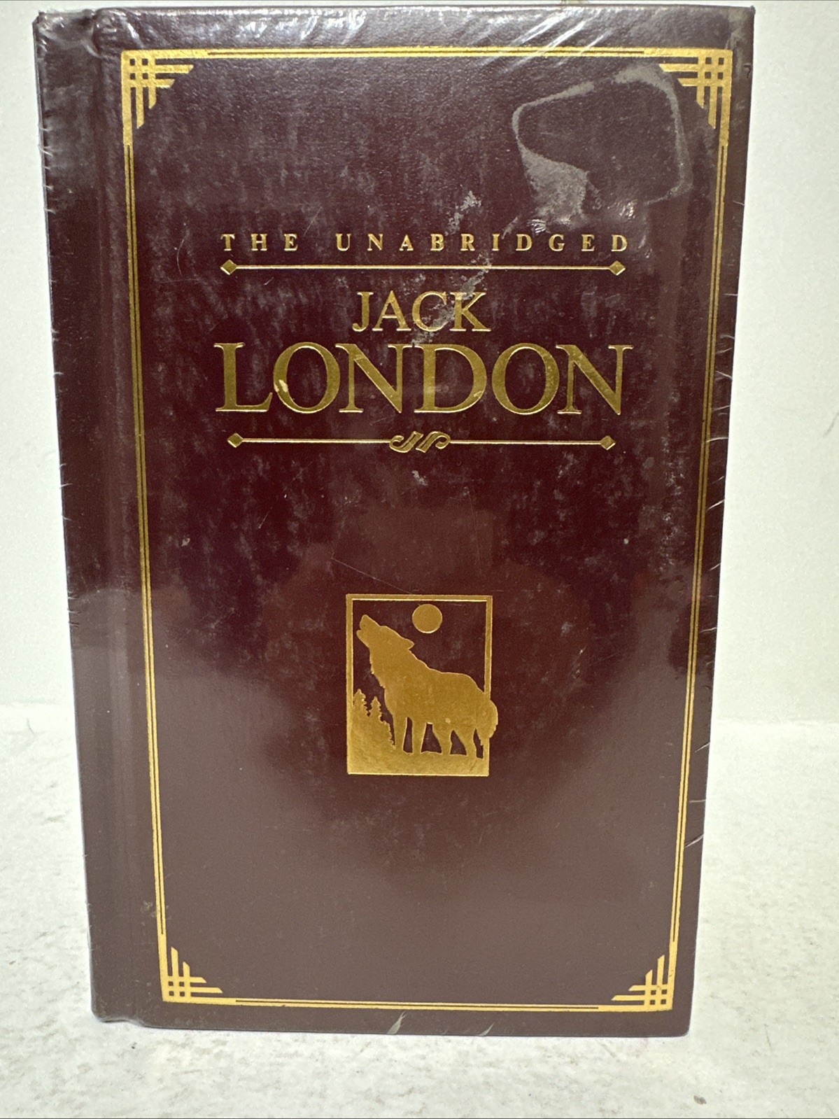 The Unabridged Jack London Book Hardcover Leather Bound Luxury Edition 1997