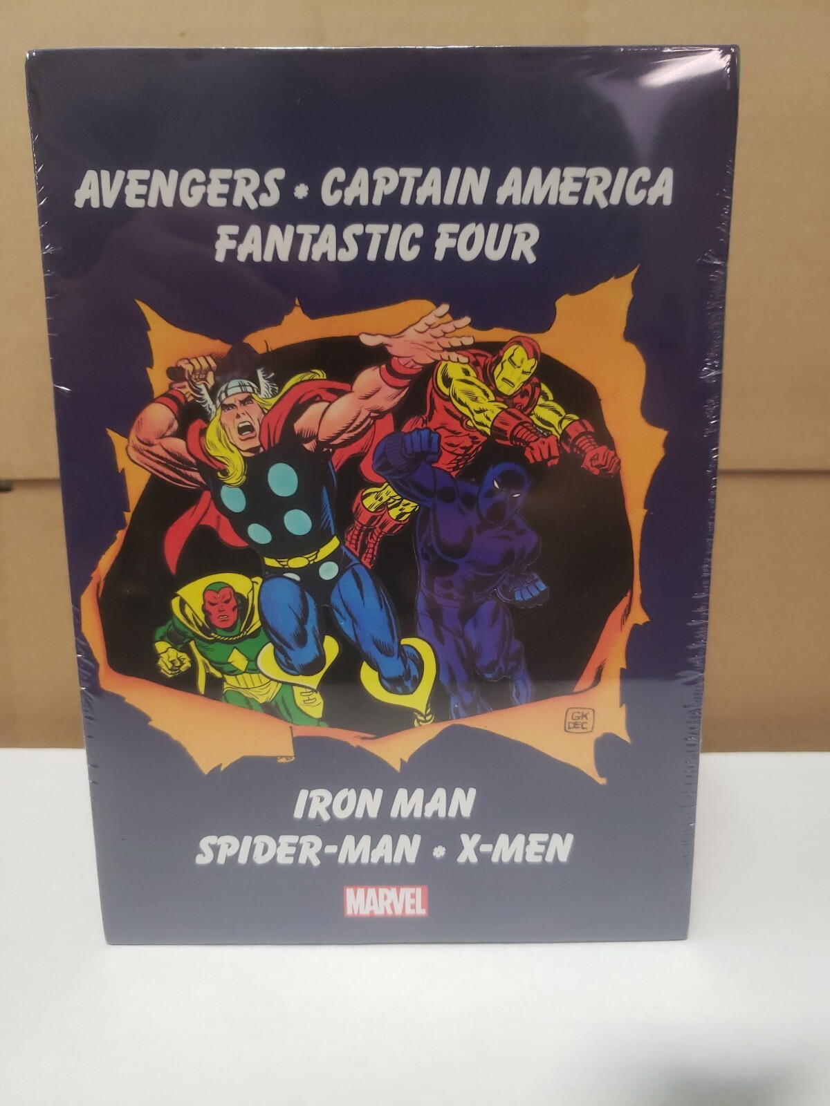 Marvel Super Heroes: 6-Book Set, Author Roy Thomas – BRAND NEW SEALED