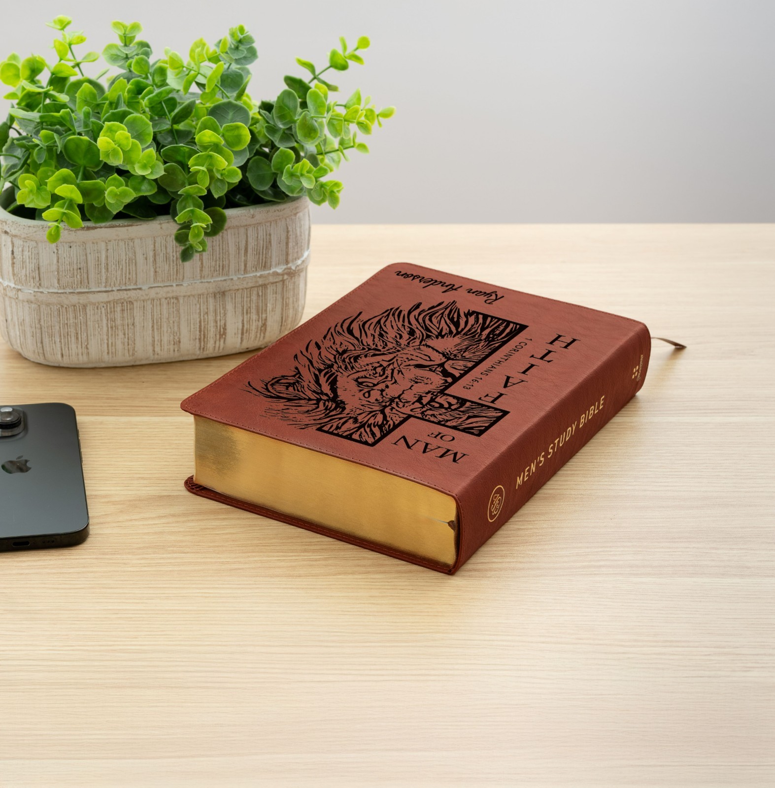 Personalized Bible for Men, ESV Men’s Study Bible, Bible for Men Name Engraved