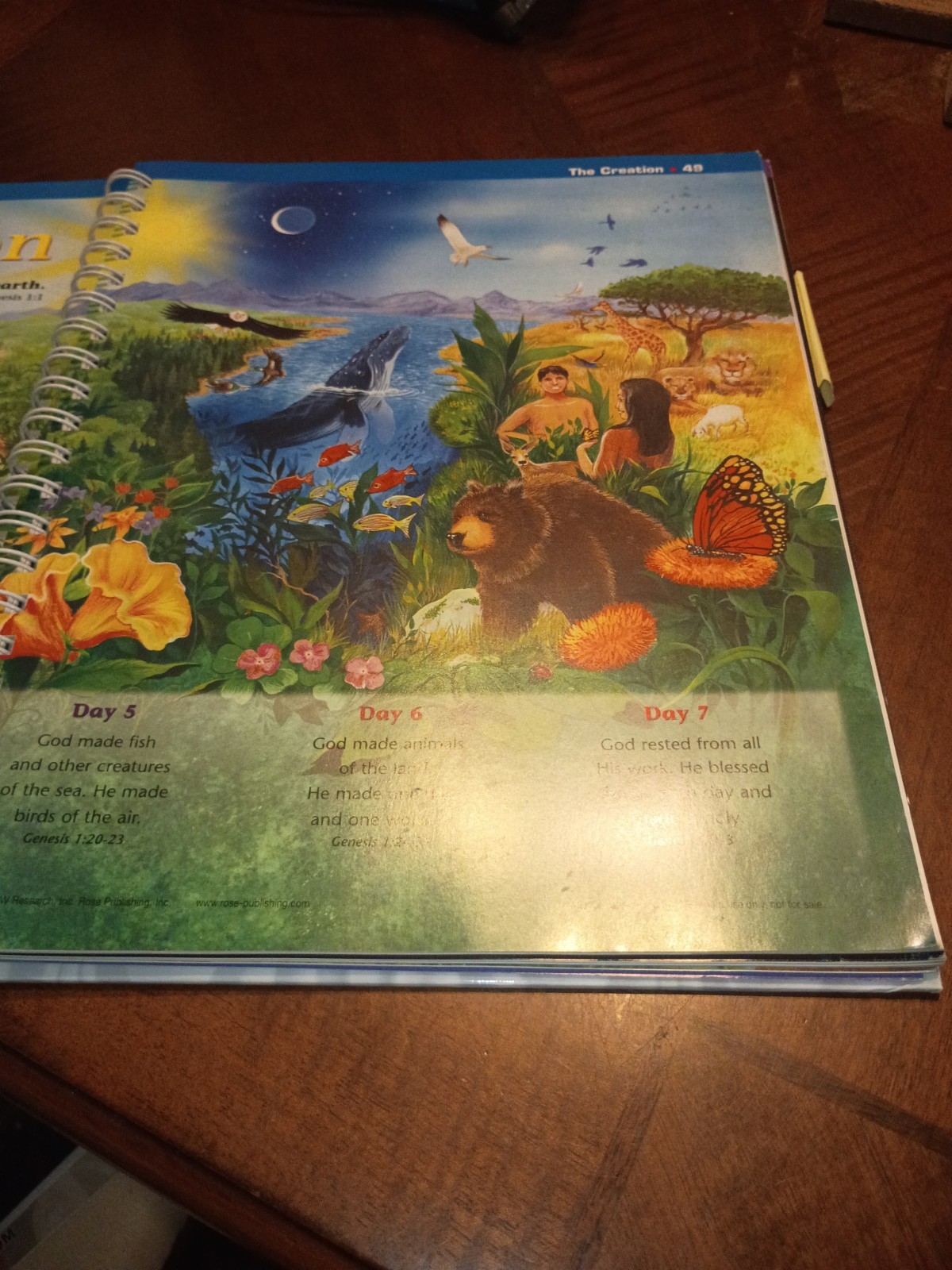 Rose Book of Bible Charts Maps & Time Lines HardCover 2005 Rose Publish Spiral