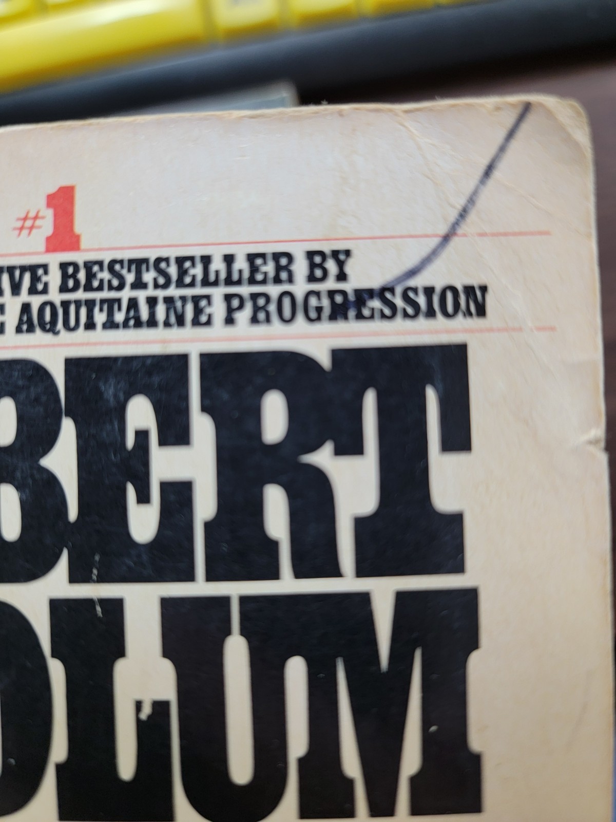 ROBERT LUDLUM~ Book Lot of 5 Paperbacks VINTAGE See Description For Titles