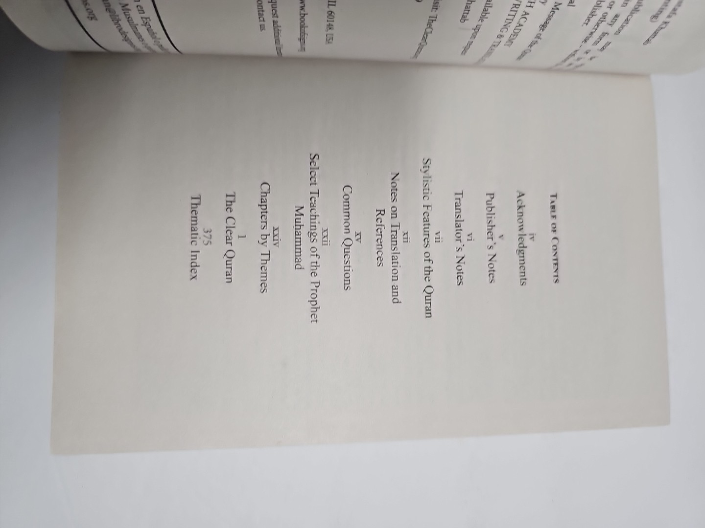 The Clear Quran : A Thematic English Translation by Dr. Mustafa Khattab