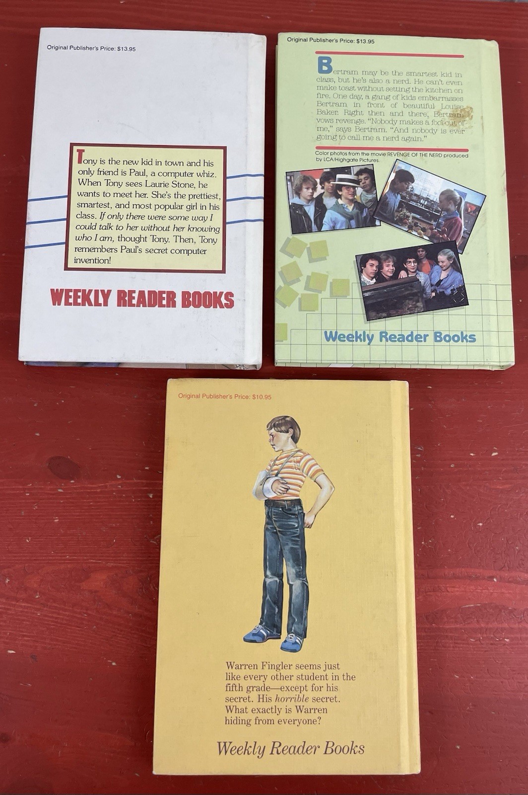Lot of 11 VTG 1980s Weekly Reader Children’s Book Club Hardcover Books