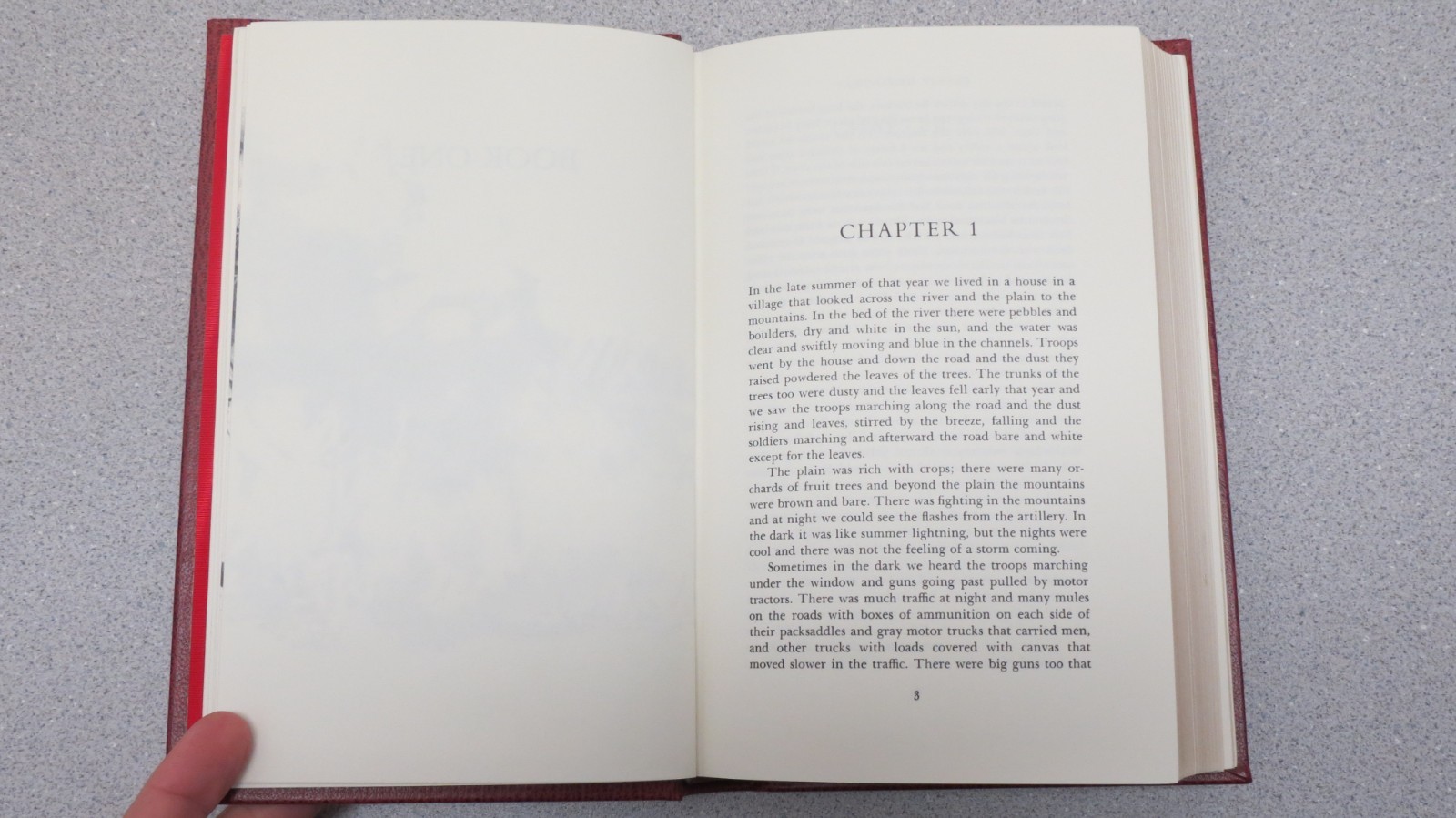 A Farewell to Arms by Ernest Hemingway – Franklin Library 1975