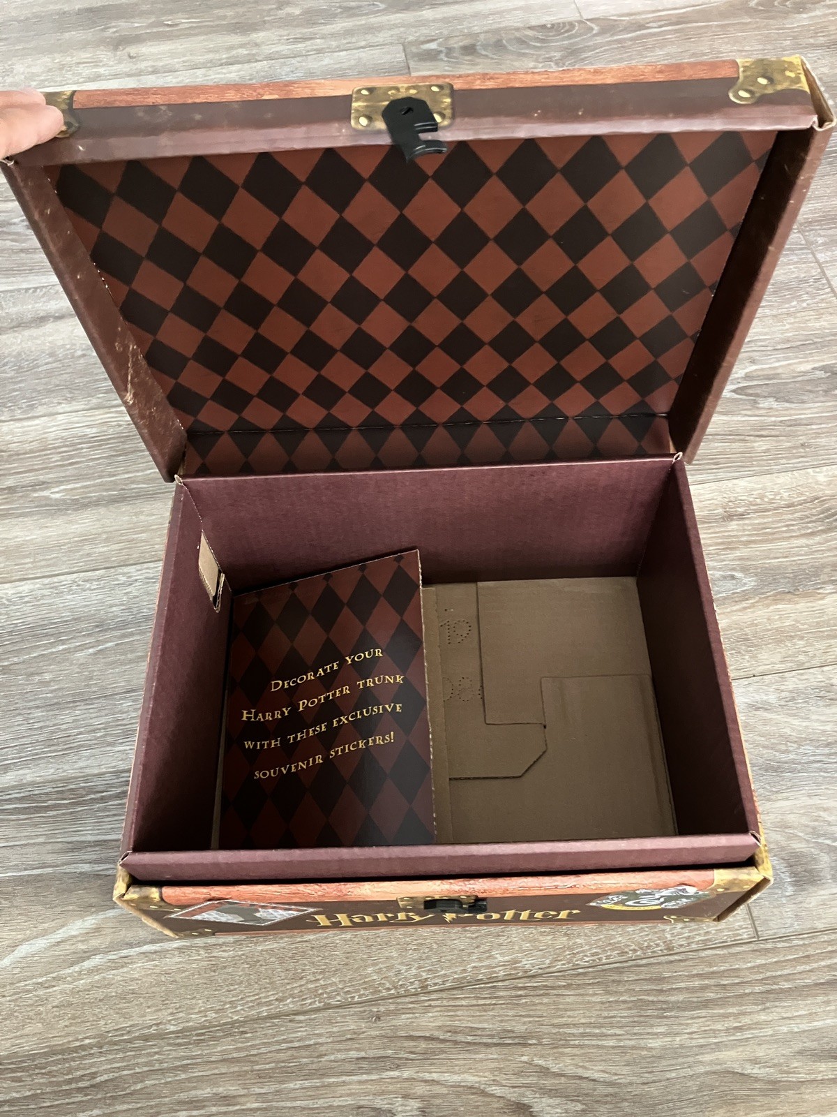 Harry Potter Empty Box ONLY Trunk Chest ONLY Limited Edition -READ Description