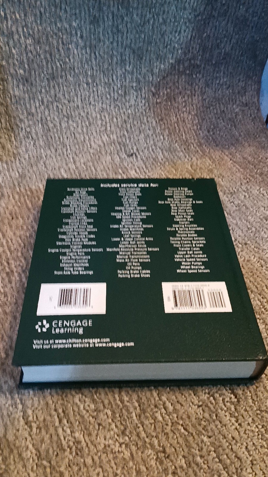 Chilton Ford Service Manual 2010 Edition Volume II Cengage Hardcover [LN]